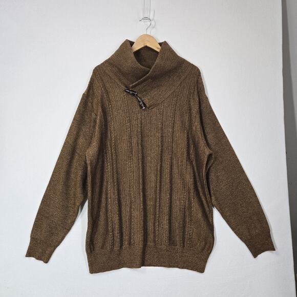 Michael Irvin 88 Sweater sz XXL Sunset Brown Pullover NEW - Picture 12 of 12
